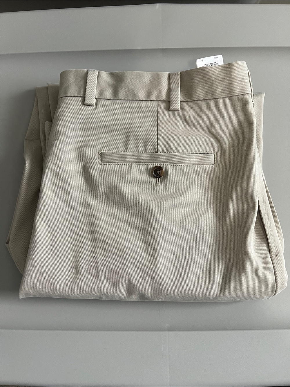 Brooks Brothers Advantage Chino Light Khaki Size 38